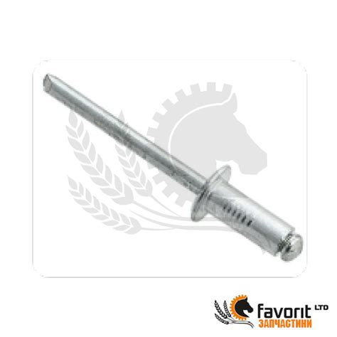 Заклепка витяжна 4,8х10 - А2_А2 DIN 7337 - buy with delivery across Ukraine