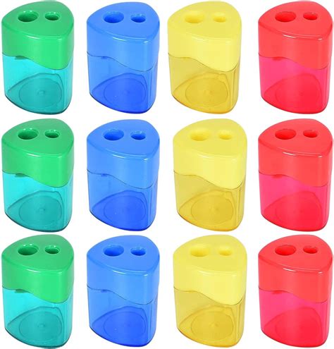 dokpav  pack pencil sharpener  hole pencil sharpeners triangular