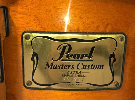 Pearl Masters Custom Extra Maple Shell