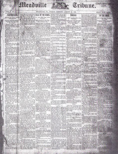 Obituary and Tribute: Meadville PA Local News and Grief Support 8