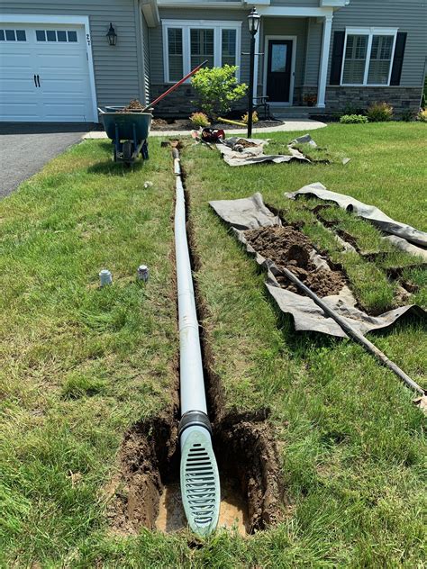 water drainage systems basement Drainage exterior systems types drain
