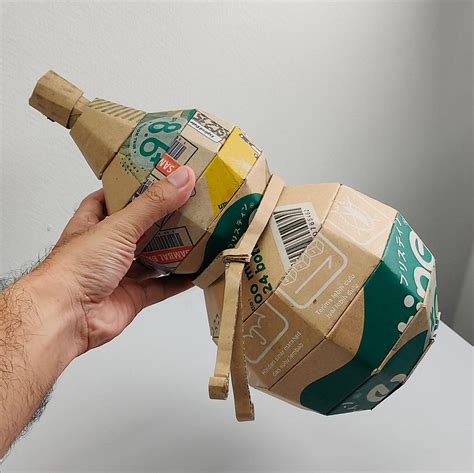 Cardboard Chinese Bottle Gourd Template Diy Printable Pattern For