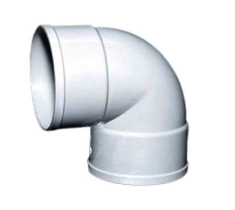 Grey Leakage Proof Polyvinyl Chloride Plastic Elbow Pipe For Water