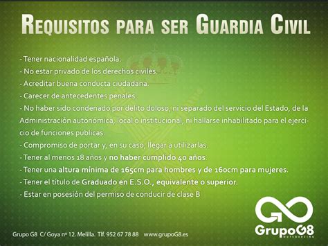 Requisitos Para Ser Guardia Civil Todo Lo Que Necesitas Saber