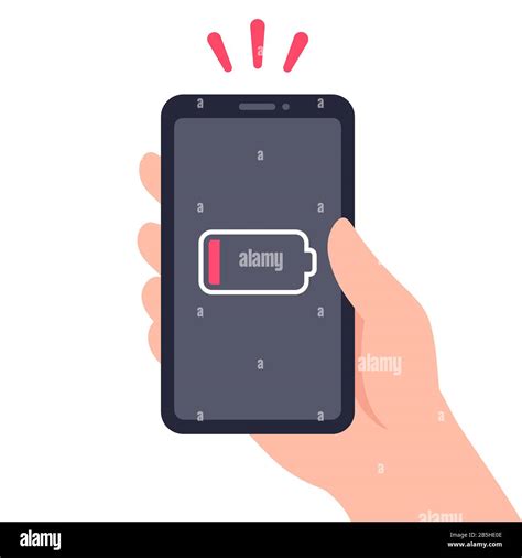 Dying battery Stock Vector Images - Alamy