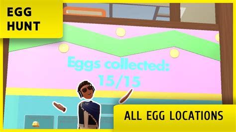 RecRoom Egg Hunt All Locations No Commentary YouTube