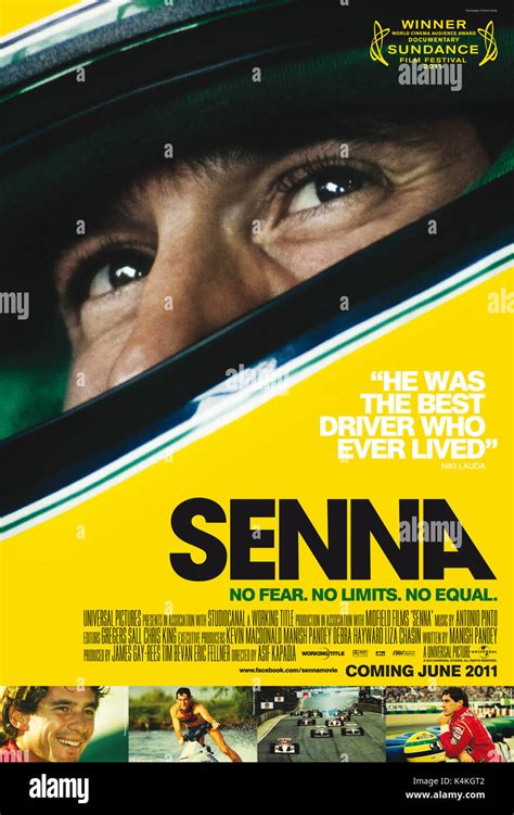 Senna Ayrton Senna Asif Kapadia Dir Universal Pictures