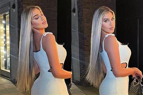 Former Love Island Star Anna Vakili Has Platinum Blonde Hair Now Ok