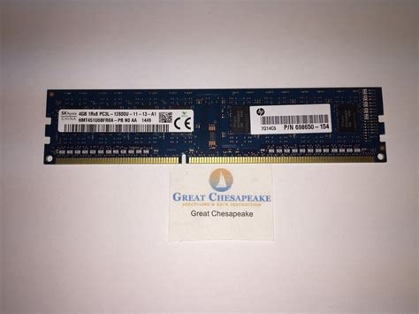 SK Hynix HMT451U6BFR8A-PB 4GB PC3L-12800U DDR3 Desktop Ram TESTED! | eBay