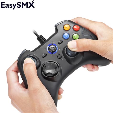 EasySMX ESM 9100 USB Wired Gamepad with Vibration Shock Game Controller ...