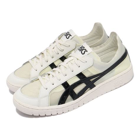 Asics 休閒鞋 Gel Ptg 復古 男鞋 亞瑟士 皮革 微透鞋面 穿搭 淺褐 黑 1191a341100 休閒鞋 Yahoo奇摩購物中心