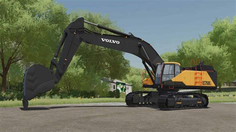 FS22 Volvo EC-750EL Mining Excavator - Farming simulator 19 / 17 / 15 Mod