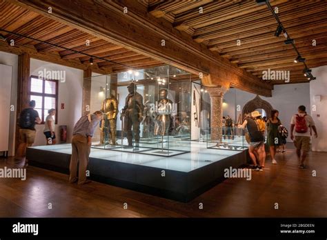 General View Of Visitors Inside The Armory Room In The Fortress Museum
