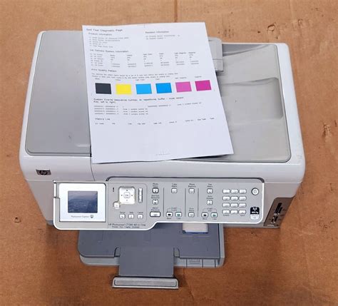 Hp Photosmart C7200 C7250 C7280 All In One Inkjet Printer Low Page Count 883585105366 Ebay