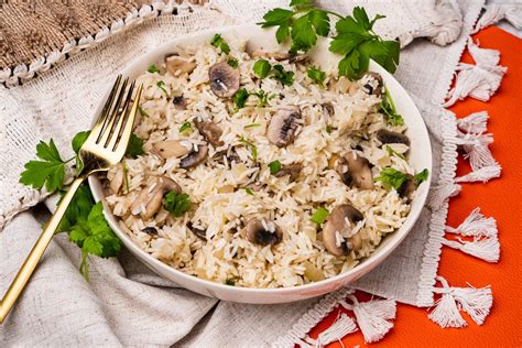 Mushroom Rice - Easy Recipe by Flawless Food