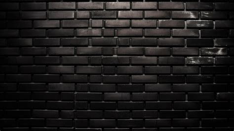 Premium AI Image | a black wall with a light on it