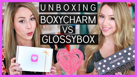 UNBOXING Boxycharm VS Glossybox March Eleventhgorgeous YouTube