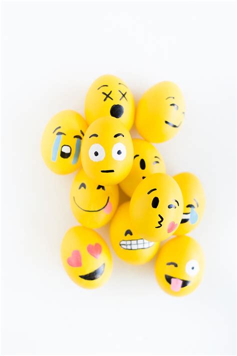 Diy Emoji Easter Eggs Churchmag