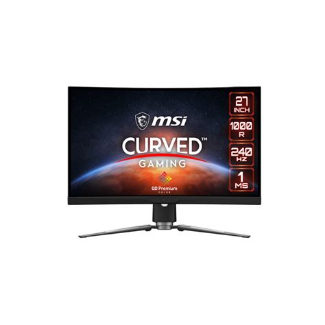MSI Artymis 273CQRX 27" Quad HD 1ms 240Hz FreeSync Curved Height ...