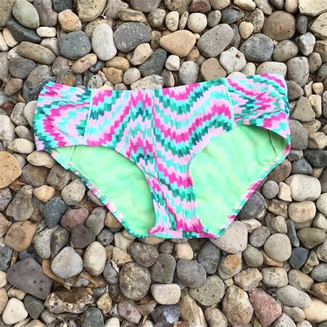 Gianni Bini Swim Gianni Bini Chevron Rainbow Swim Bikini Medium Poshmark