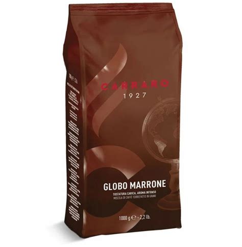 Кофе в зернах Carraro Globo Marrone, арабика/робуста, 1 кг. Италия ...