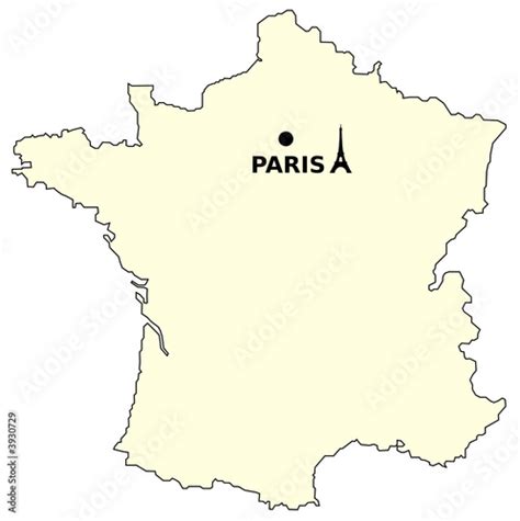 paris carte france carte