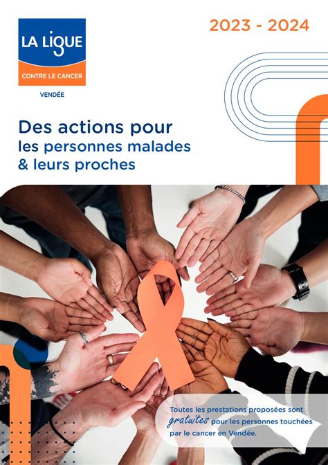 Calam O Brochure Accompagnement Ligue Contre Le Cancer De