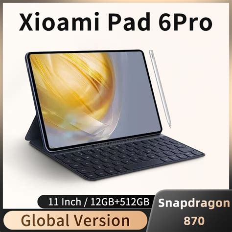 Tab Pad 6 Pro Tablet PC Android, Snapdragon 870, Octa-Core, Android 12 ...