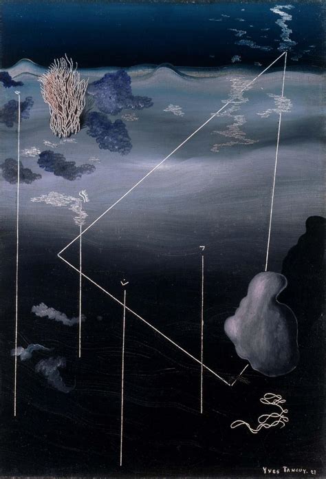 Thunderstruck Yves Tanguy French 1900 1955 Belomancie I