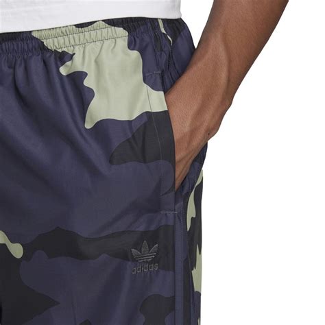 adidas Originals Herren Graphics Camo Nylon Cargo Cargohosen Blau