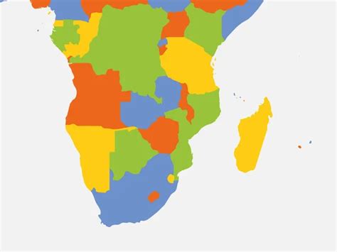 Africa Political Map Stock Photos Royalty Free Africa Political Map