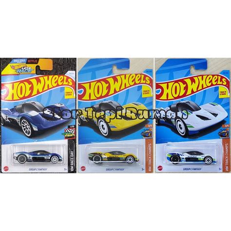 Hot Wheels Group C Fantasy Race Day Track Champs Shopee Malaysia
