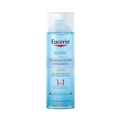 Loción Micelar 3en1 Dermato Clean Hyaluron Eucerin 200 Ml Punto Farma