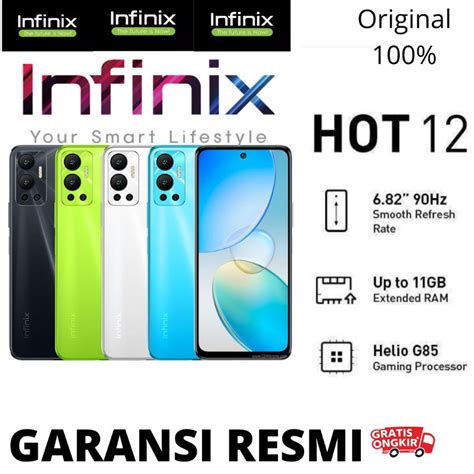 Jual Infinix Hot Ram Gb Garansi Resmi Shopee Indonesia