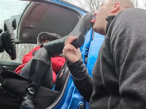 Worship And Licking The Boots In Public Amateur Porn By FapHouse XHamster