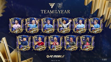 Ea Sports Fc Mobile La Squadra Dell Anno Ora Disponibile Con I