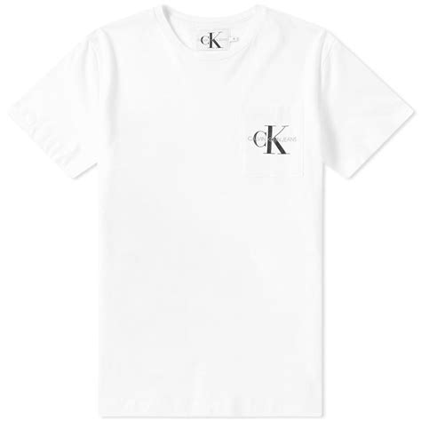 Calvin Klein Monogram Pocket Logo Tee Calvin Klein