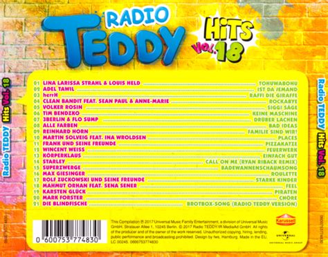 Radio Teddy Hits Samplerinfosde