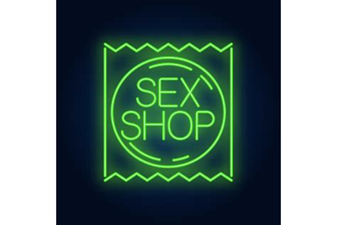 Sex Shop Neon Sign Graphic By Pch Vector · Creative Fabrica