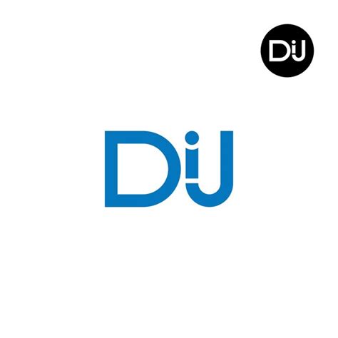 modern dij logo vectors illustrations