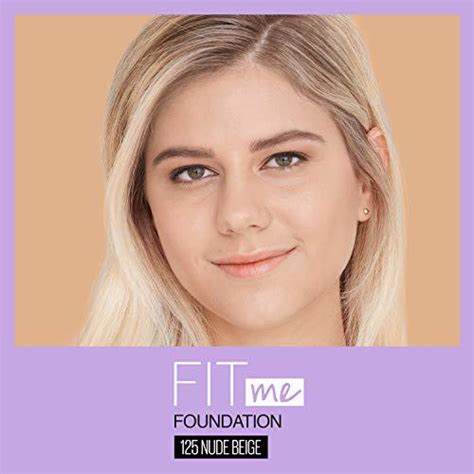 Maybelline New York Fit Me Dewy Smooth Foundation Nude Beige Nedysia