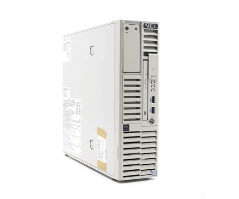 【傷や汚れあり】nec Express5800t110i S Xeon E3 1220 V6 3ghz 8gb 12tbx2台sas2