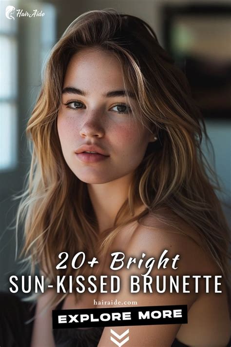 Embracing Sun Kissed Tresses Brunette Hair Medium Balayage Hair Balayage Long Hair