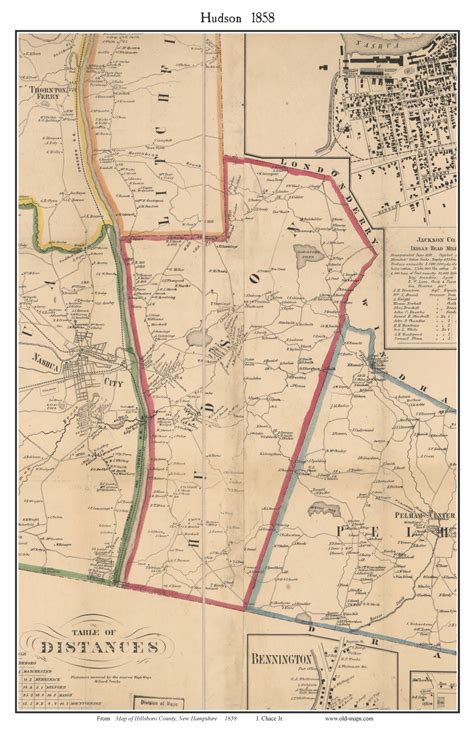 Hudson New Hampshire Map Thursday, August 22nd Kimball Hill Road