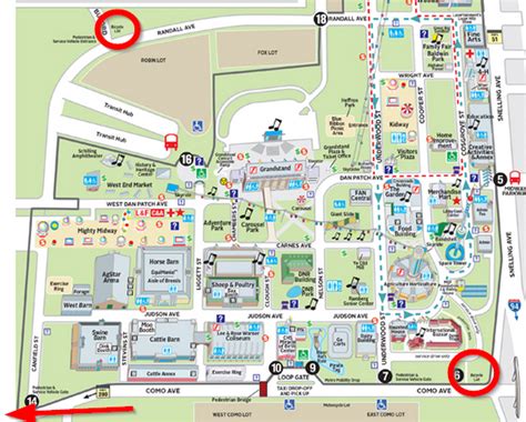 Mn State Fair Parking Map Dallas Madelena