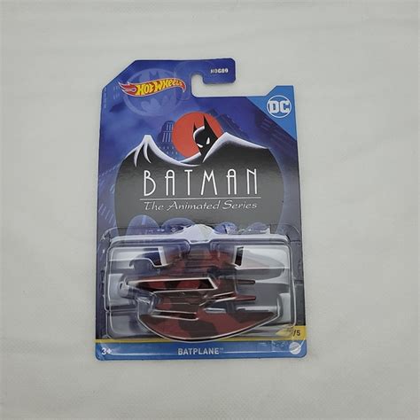 Mattel Other Hot Wheels Dc Batman The Animated Series Batplane Poshmark
