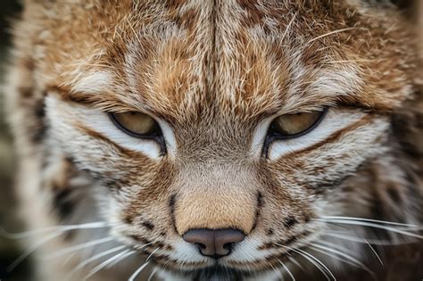 Premium Photo | Predators Gaze Deep Look of a Lynx in the Wild