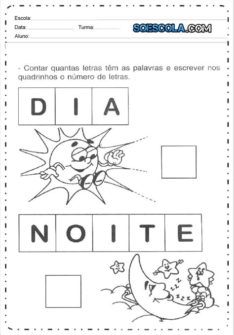 Atividade De Dia E Noite
