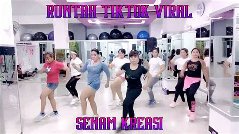 Senam Kreasi Terbaru RUNTAH Tiktok Viral Choreo Watik Primadona