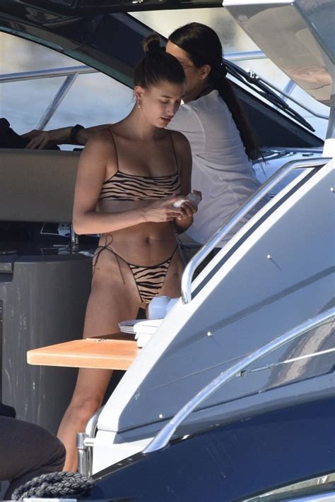 Hailey Baldwin Biebers Sexy Ass In Bikini And Tight Leggings Photos The Fappening
